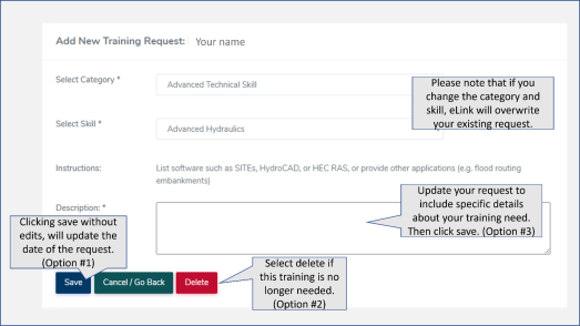 IDP Tool Update Training Need