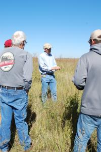 Field discussion about restoration techniques